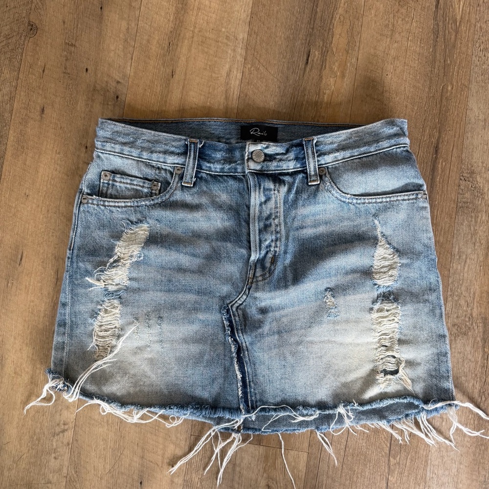 Rails Wynonna Cut Off Skirt | Medium Vintage Wash - Picture 2 of 9